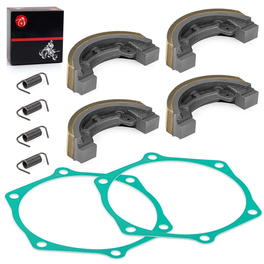 4X Brake Shoes Springs Gasket Kit for John Deere 650 670 (CH15066 CH20140)