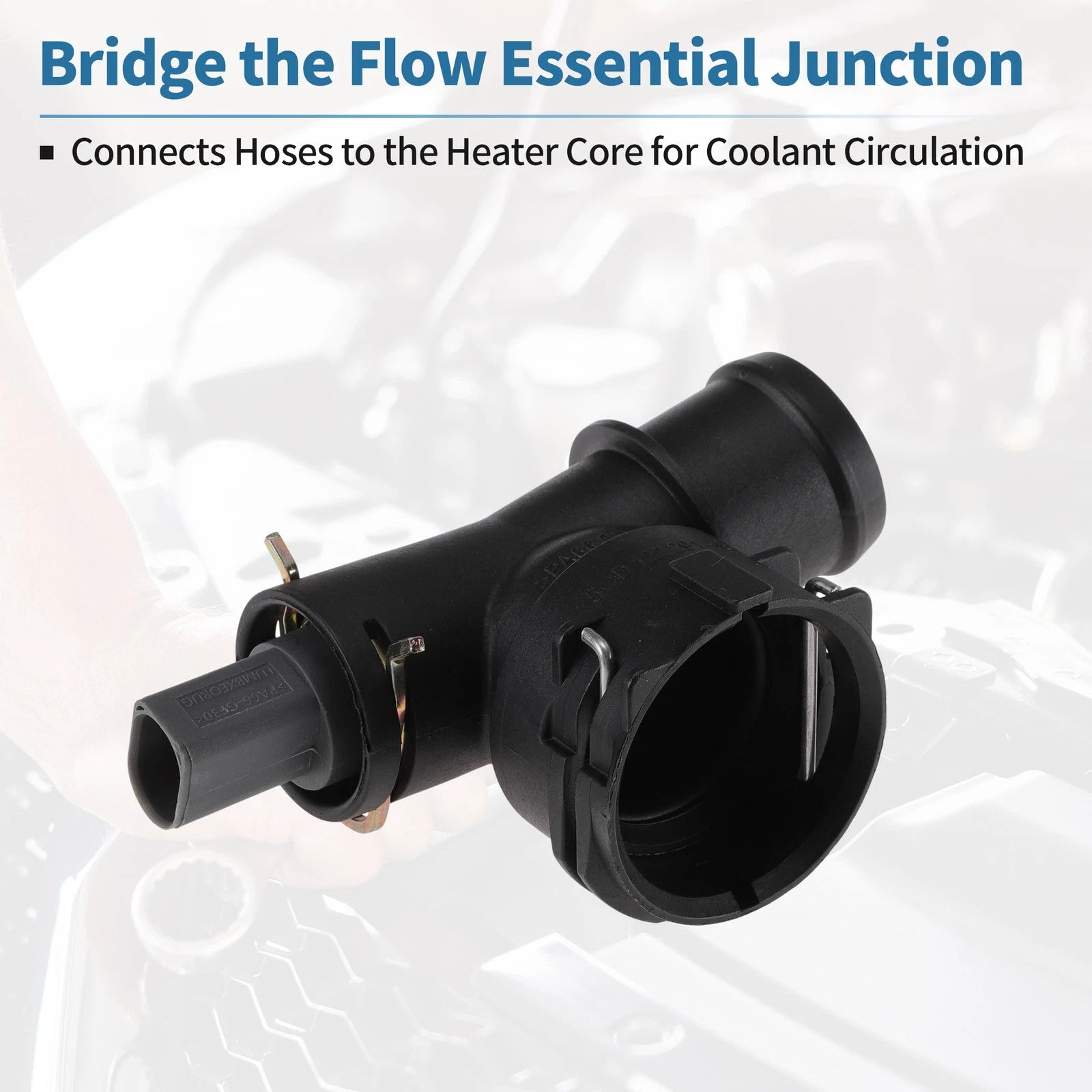 Engine Coolant Hose Connector Replacement for Volkswagen Golf (2015–2018)