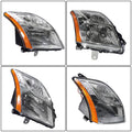 Headlight Assembly Chrome Right for Nissan Sentra (2010–2012)