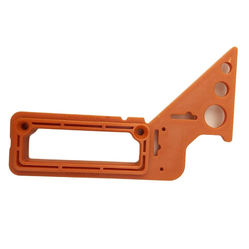 Multipurpose Woodworking Plastic Ruler for 45 Degree and 90 Degree Angles
