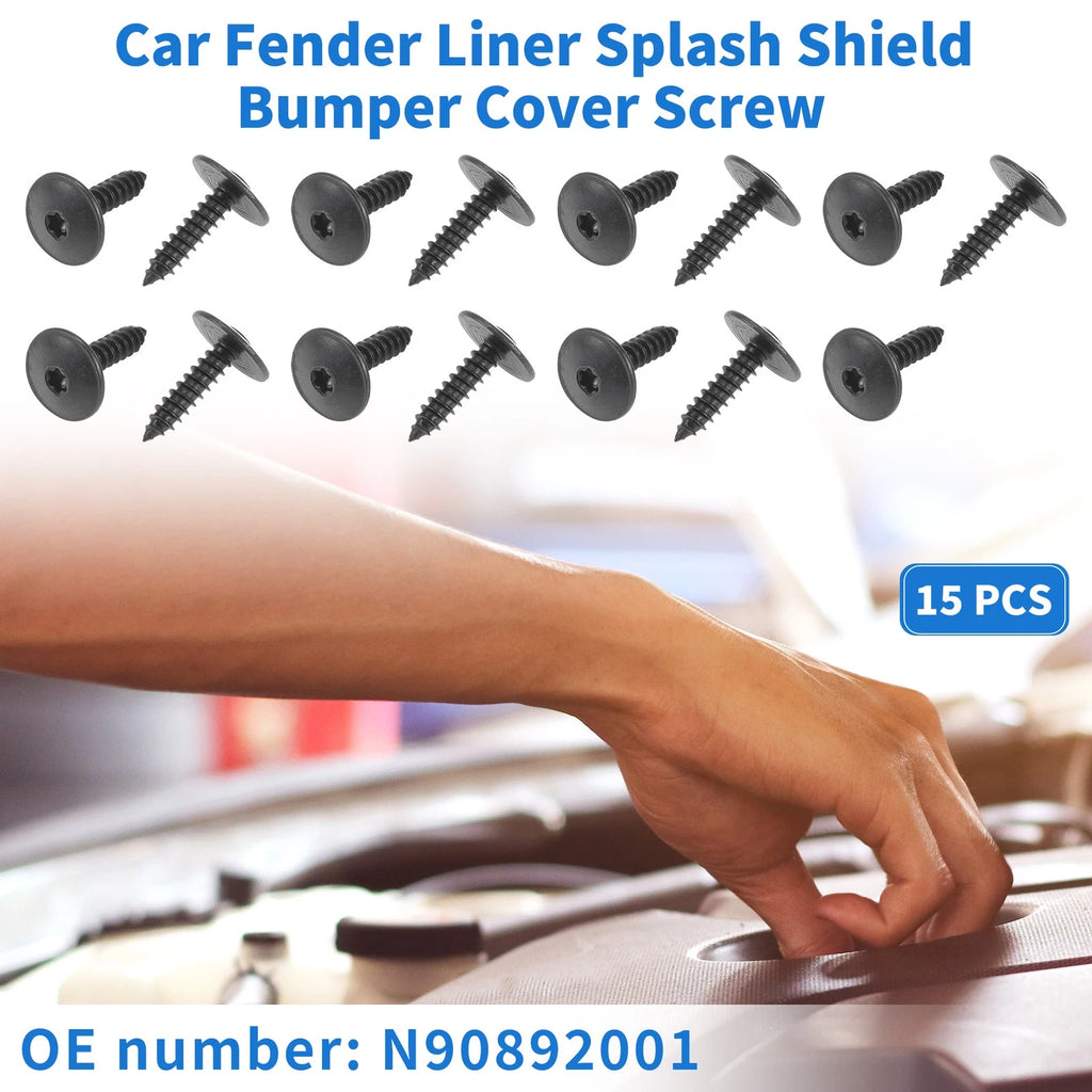 Car Fender Liner Splash Shield Screw Kit for Audi A4 (1996–2016)