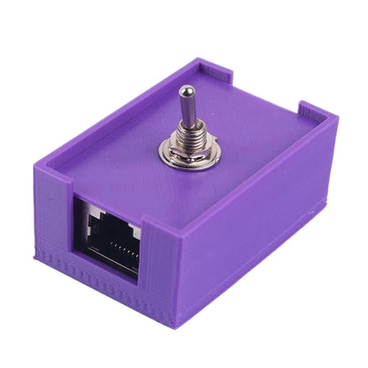 RJ45 Twisted Pair Network Switch for LAN Cables with Manual Control