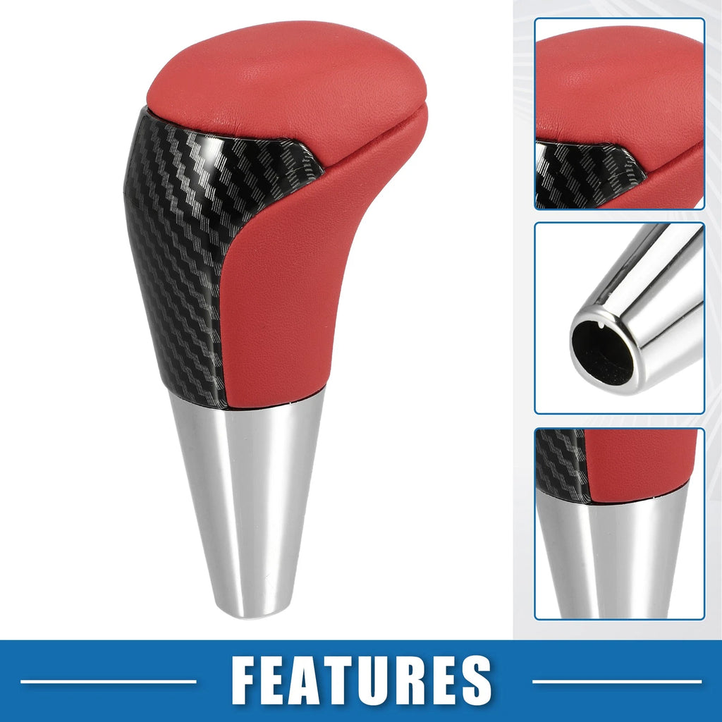 Gear Shift Knob Carbon Fiber Pattern Replacement for Toyota (2007–2012)
