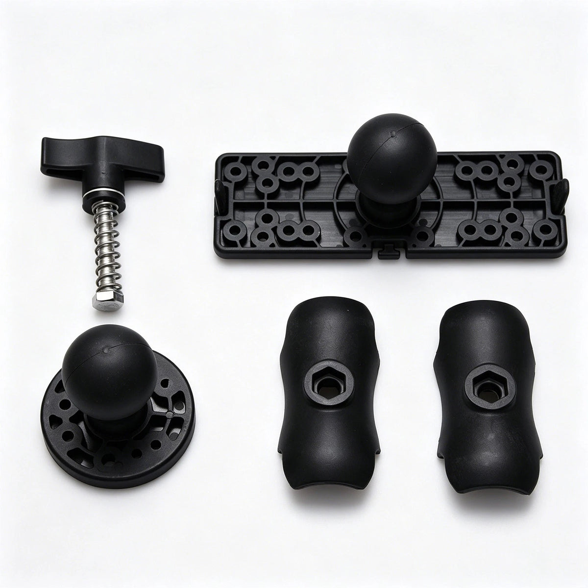 360° Rotation Quick Release Adjustable Fish Finder Mount for Garmin Kayak
