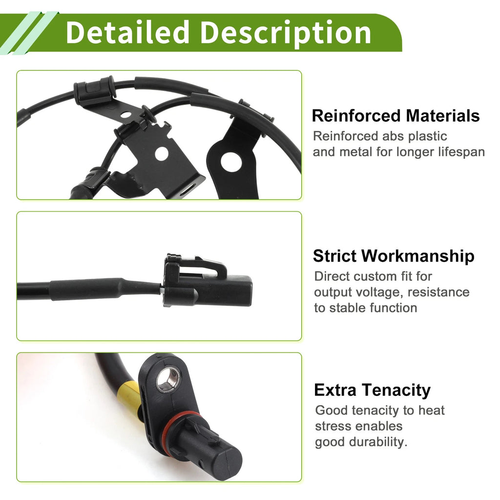 ABS Wheel Speed Sensor Replacement for Hyundai Tucson (2015–2017)