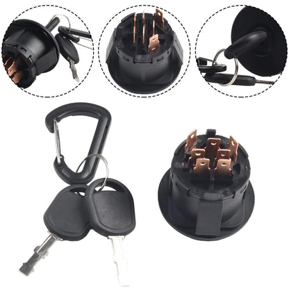 Ignition Switch with Lock Cylinder Key for 925-06119, 725-04227, 725-04230