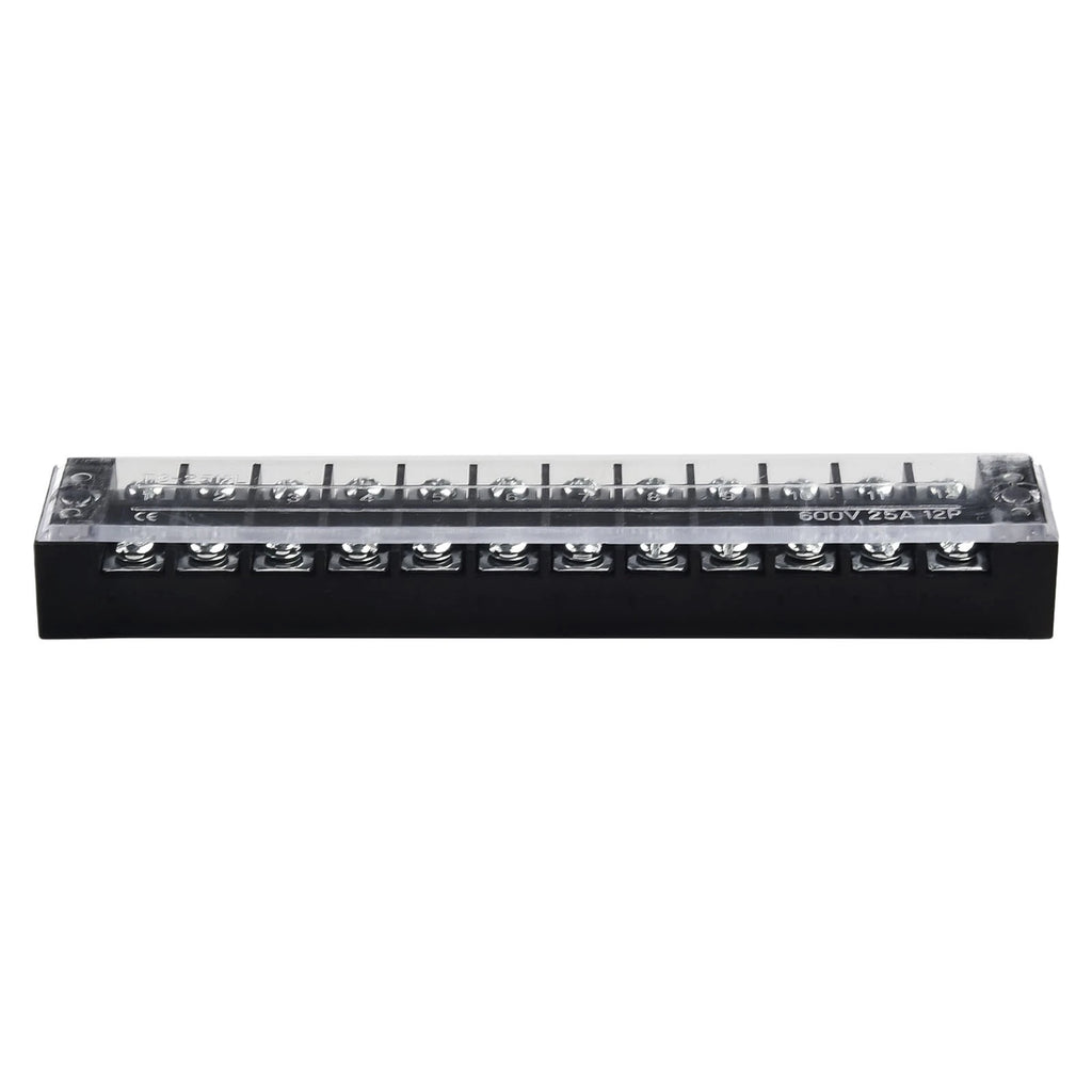 Dual Row Connector Terminal Block for 600V 25A