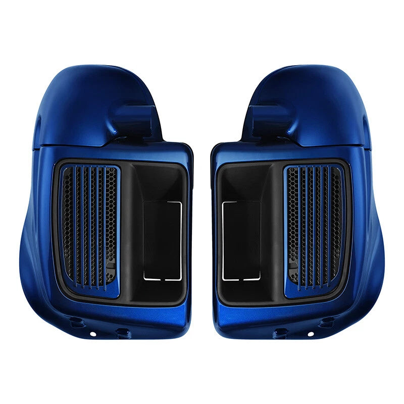 Lower Vented Fairings for Harley Electra Glide (2014–2024) - Superior Blue