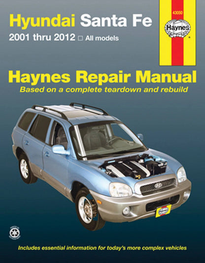 Hyundai Santa Fe Repair Manual (2001–2012)