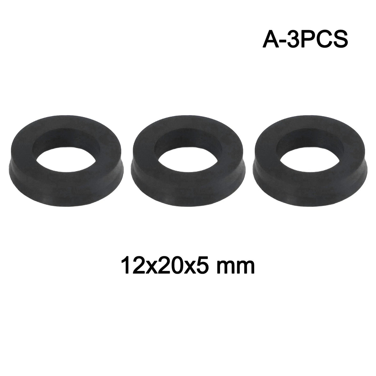 3PCS Rubber Seals for FK47 Pump Head Cleaning Machine