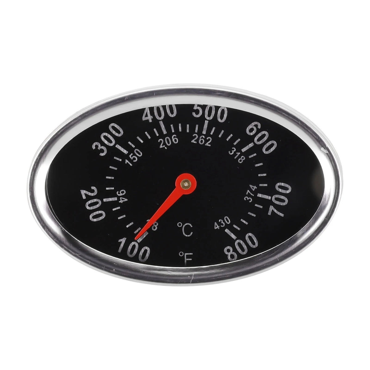 Grill Thermometer Temperature Gauge for Oval Parts (1 pcs)