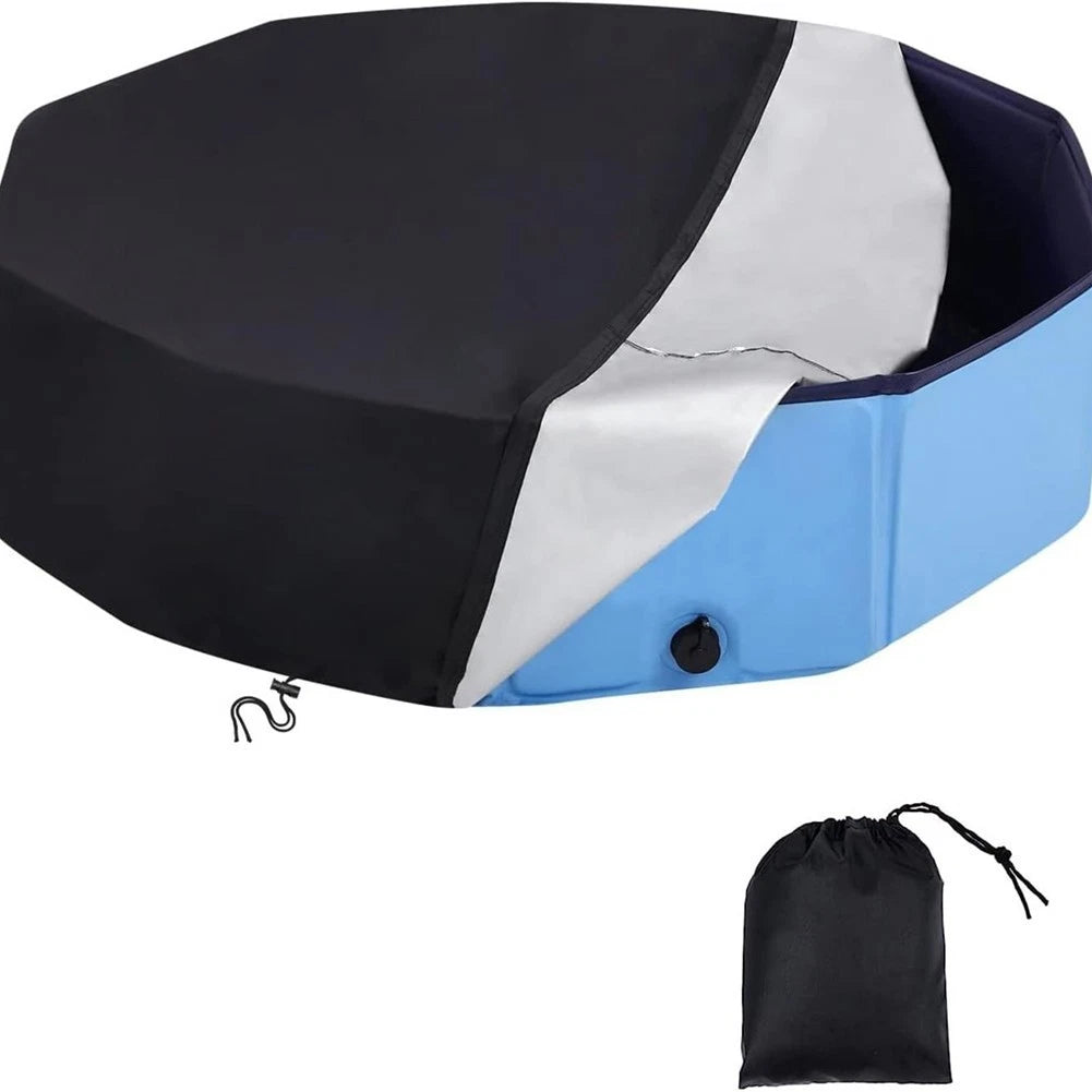 Weather Resistant Pool Cover for Inflatable Kids Swimming Pool