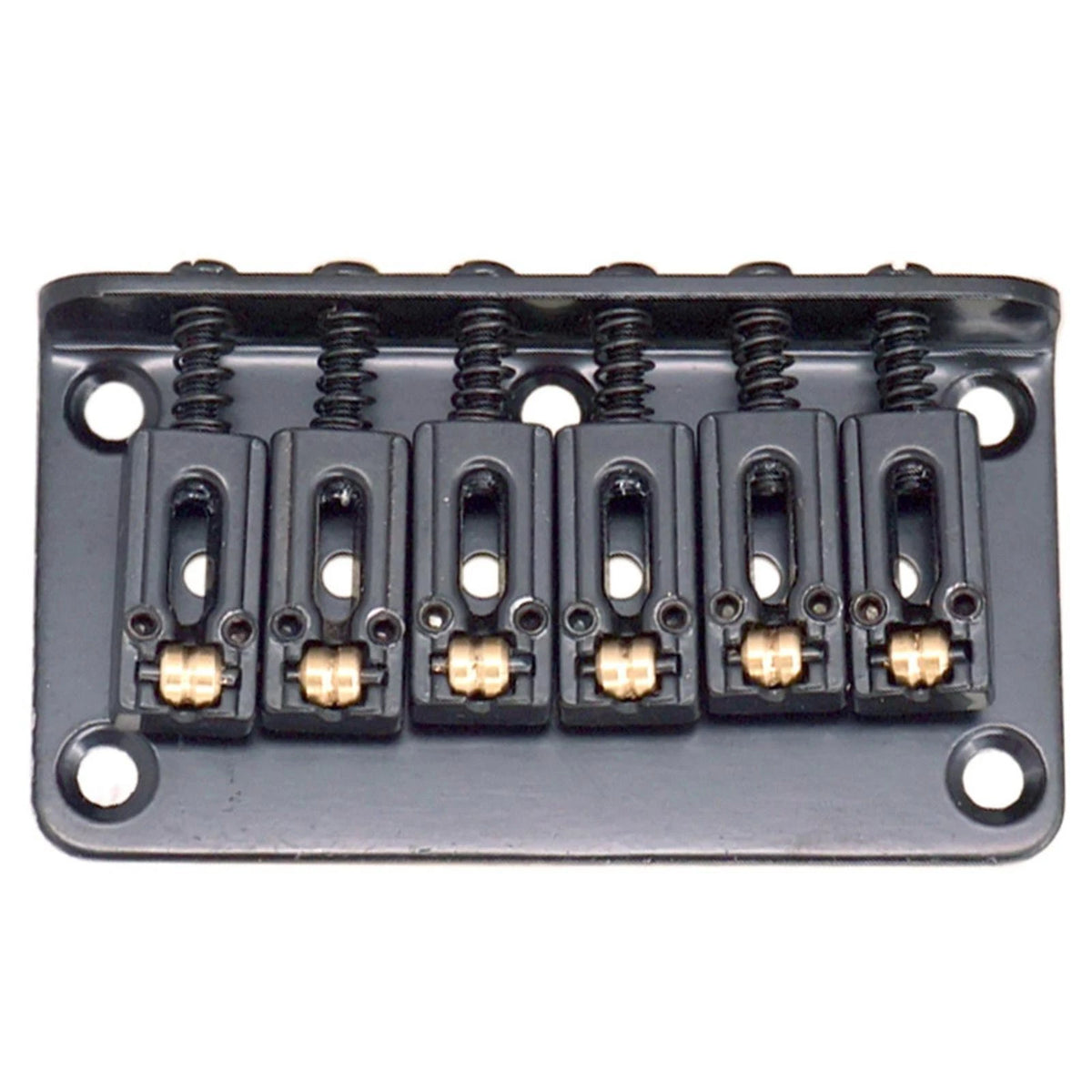6 String Roller Saddle Hardtail Bridge for Electric Guitar B