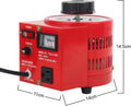 5Amp Variac Variable Transformer for AC Voltage Regulation (500VA, 0-130V)