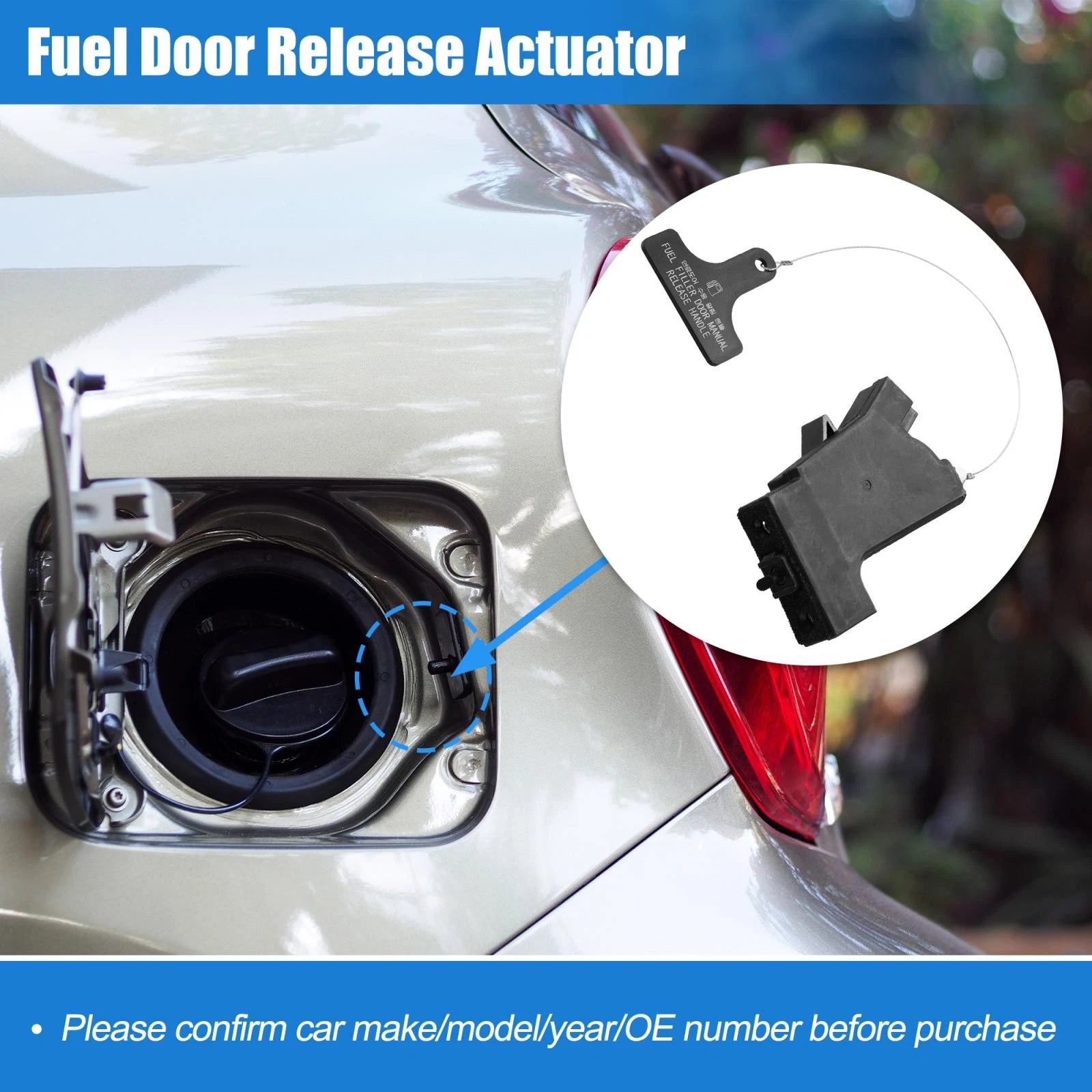 Fuel Door Lock Actuator Replacement for Hyundai Sonata Azera Kia Optima
