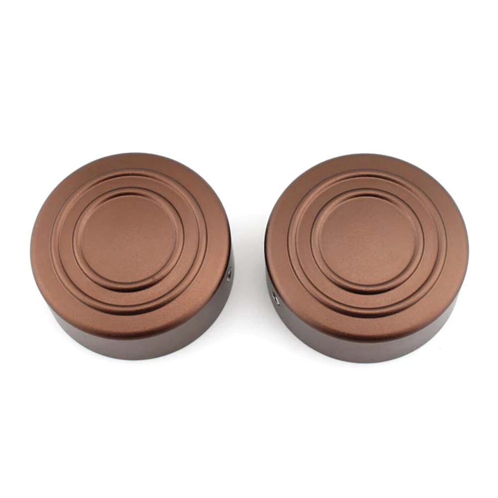 2X Upper Fork Stem Nut Cap Covers for Harley Sportster S (2021–2022)