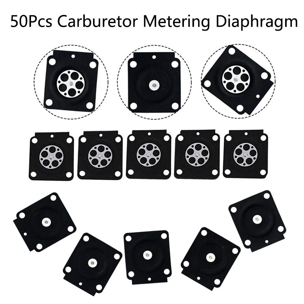 50Pcs Carburetor Metering Diaphragm for ZAMA A015053 RB-99/100