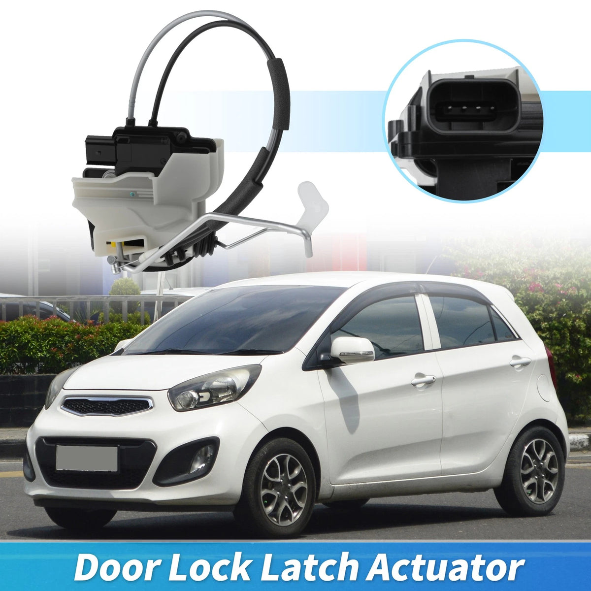 Front Left Power Door Lock Actuator for Kia Picanto (2011–2017) 813101Y030