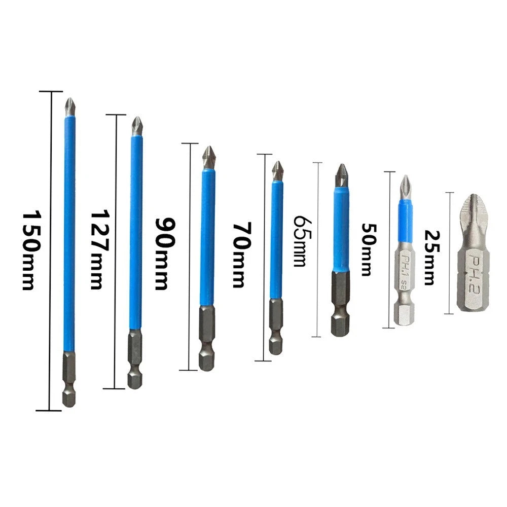 PH2 Cross Magnetic Electric Drill Bit Socket for Universal Use (2010–2023)