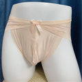 2X Seamless Breathable Underpants for Men - Lace Briefs with Pouch Feature
