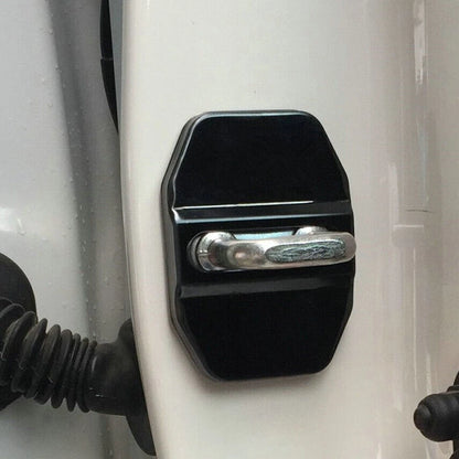 4Pcs Set Stainless Steel Door Lock Protector Cover for RAM 1500 2500 (2019–2023)