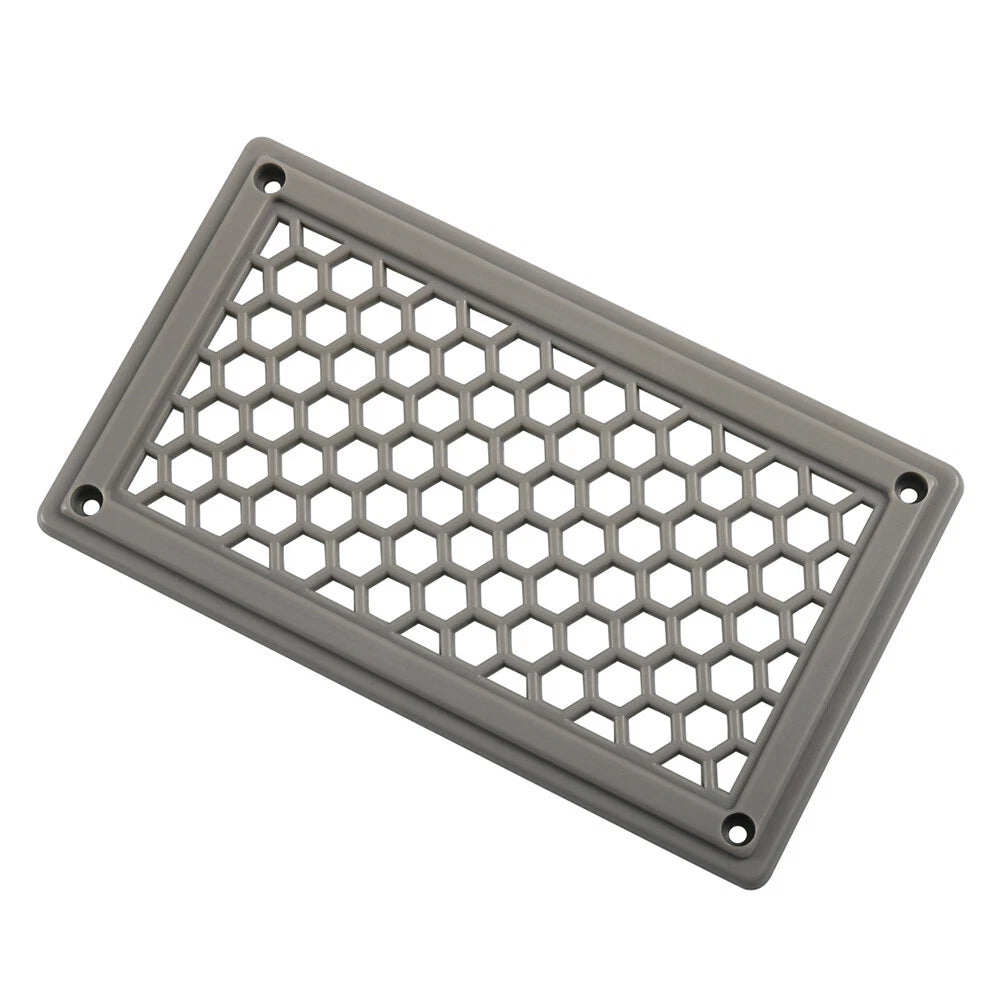 Air Inlet Panel Vent for RV Bus (Gray Hexagonal Pattern)