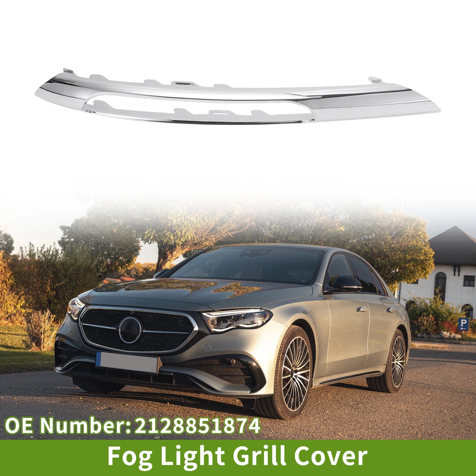 Fog Light Grill for Mercedes-Benz E-Class (2009–2016) No. 2128851874