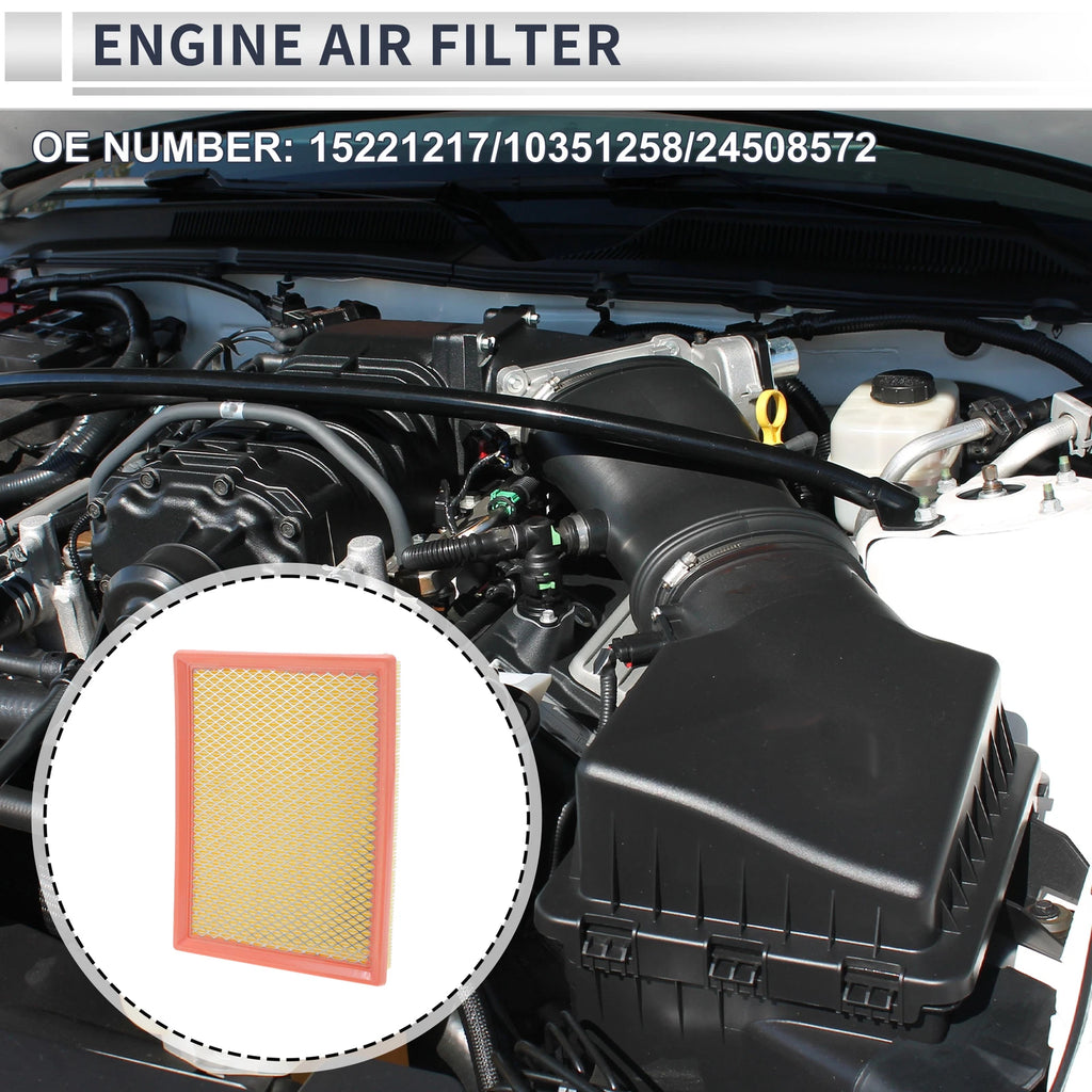 Engine Air Filter Replacement for Chevrolet Impala (2000–2005)