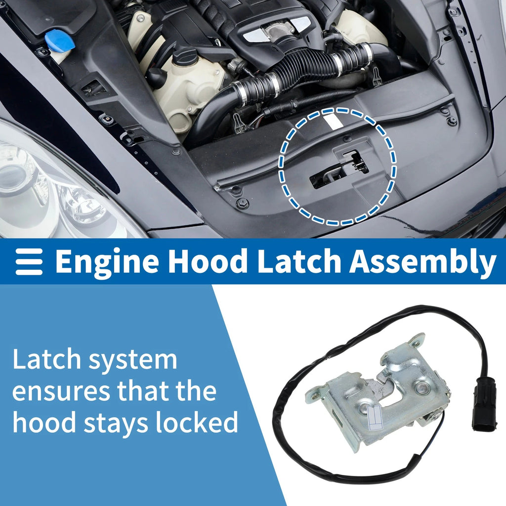 Hood Latch Assembly OEM Replacement for BMW X5 E70 (2010–2013)