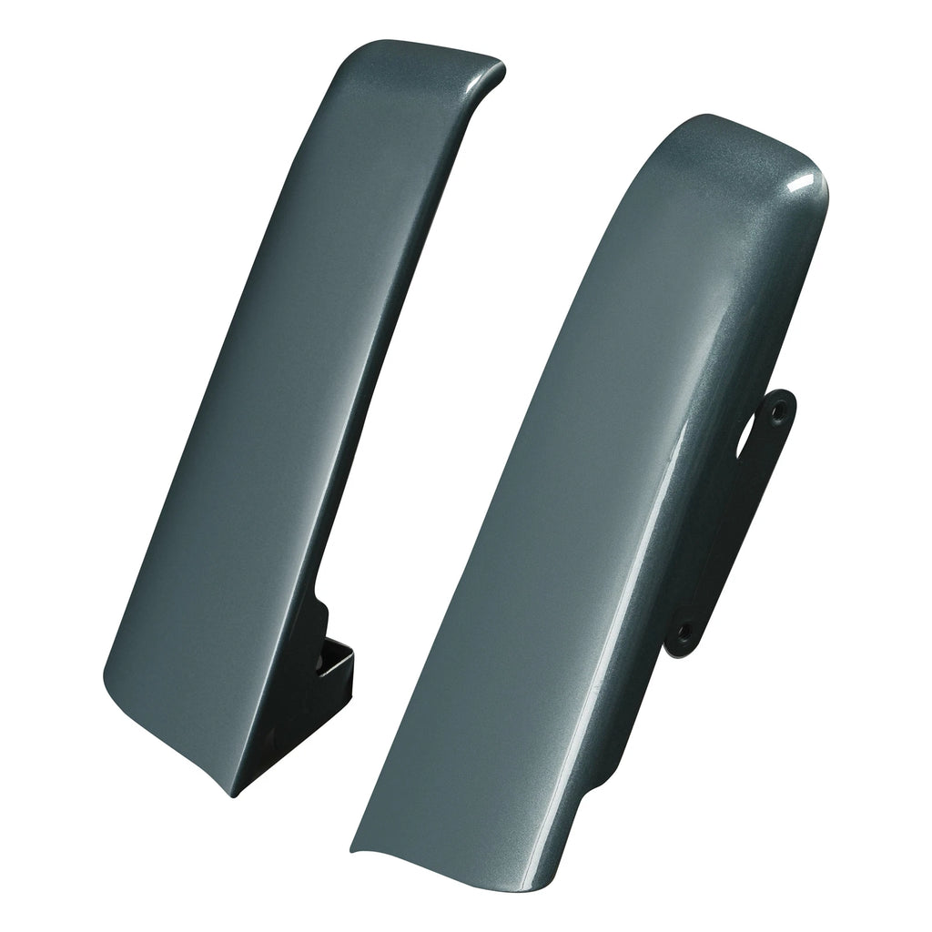 Saddlebag Filler Panel Strips for Harley Touring (2014–2024) Silver Pine/Spruce