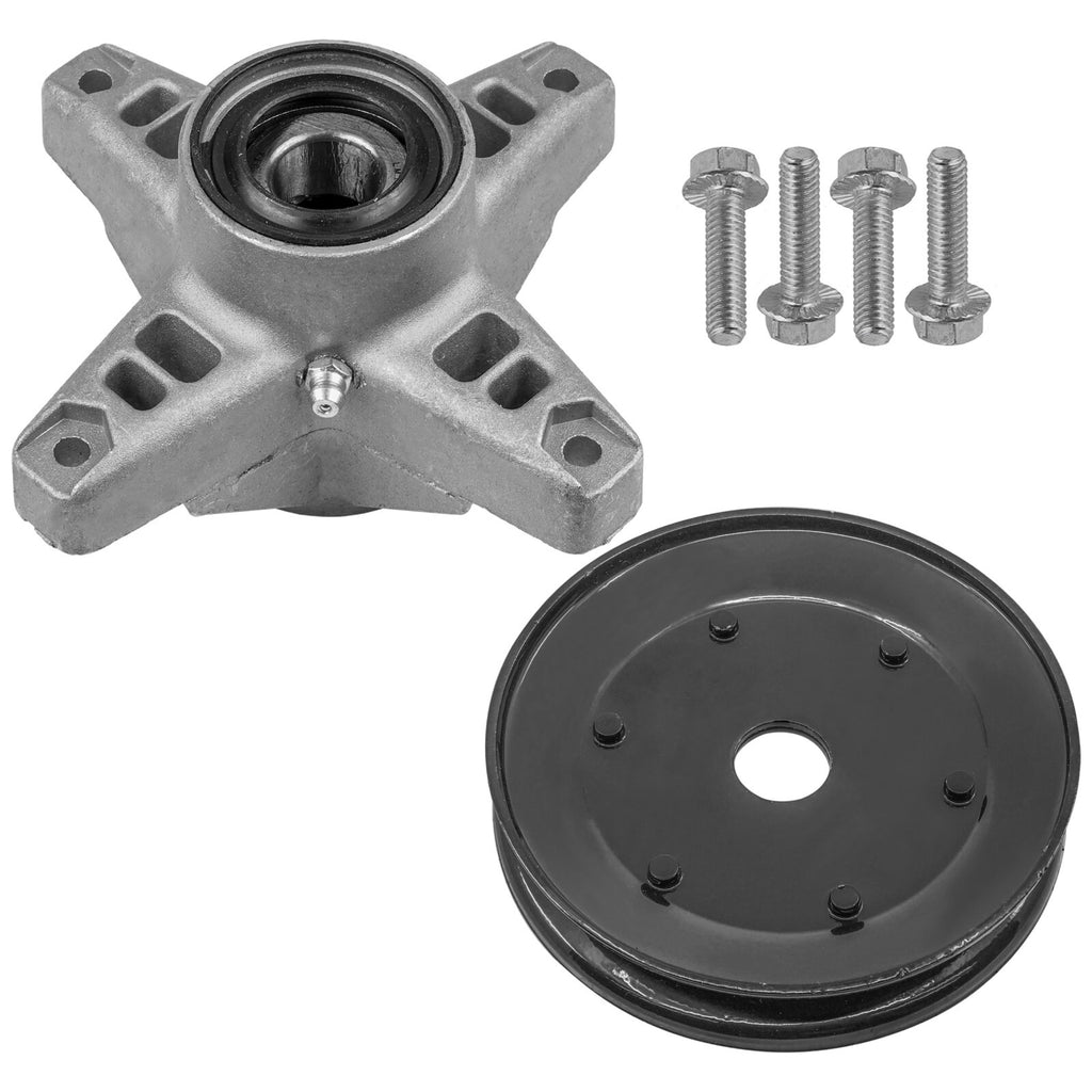 Deck Spindle with Pulley Replacement for Cub Cadet 2130 2135 214 (2000–2005)