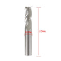 3Pcs 3 Flute End Mill 3/8" Diameter for Automotive Applications