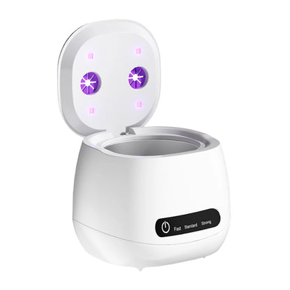 Ultrasonic Dental Cleaner 45kHz with UV Light for Retainers & Dentures