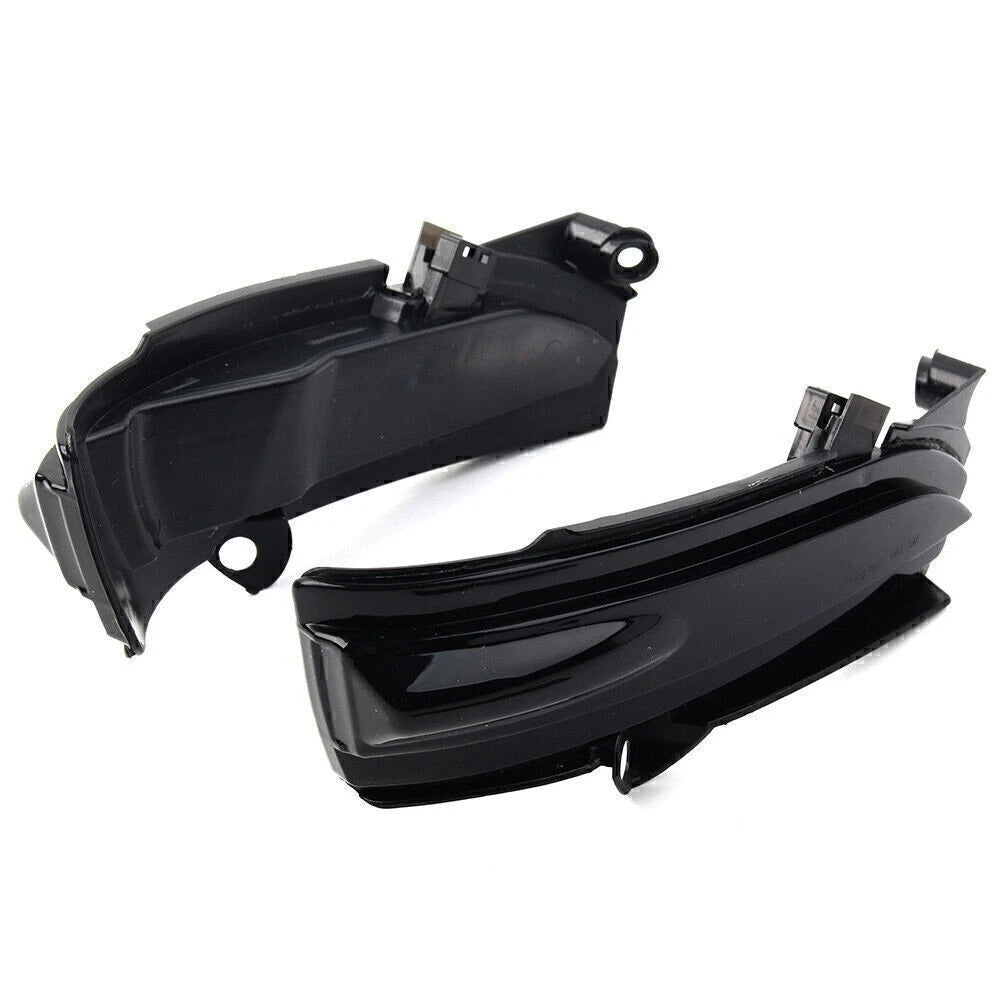 2X Dynamic LED Smoke Turn Signal Light Mirror Indicator for Ford Mondeo (2014–2018)