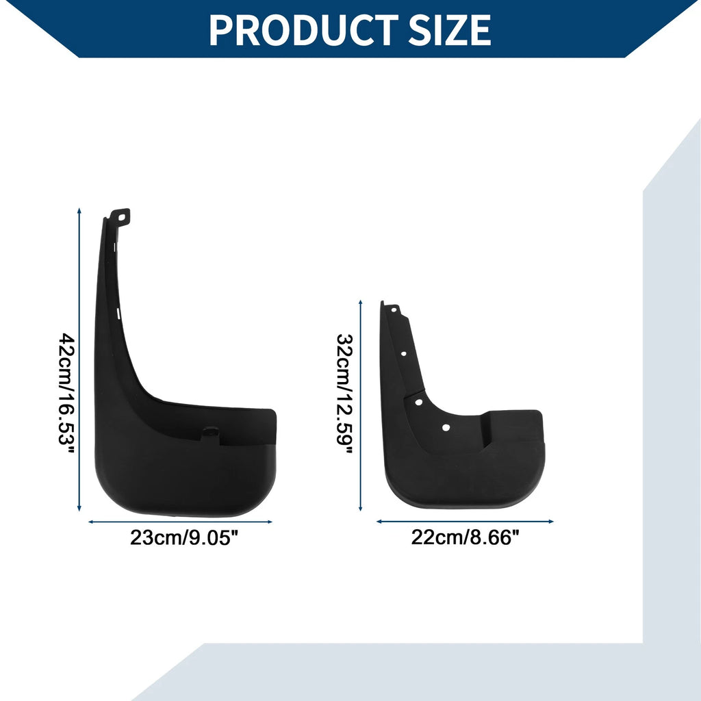 Mud Flaps Splash Guards for Mercedes-Benz V Class (2016–2023)