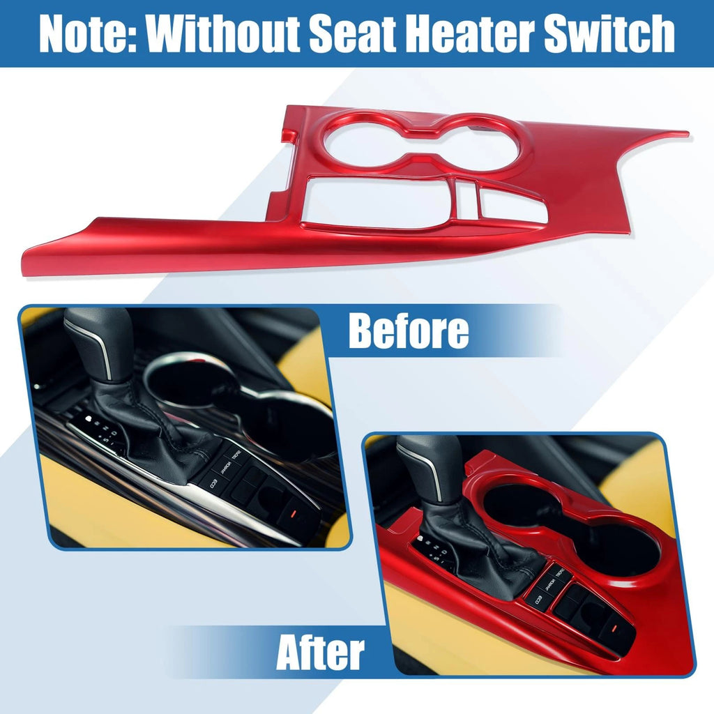 Console Cup Holder Trim Panel Cover for Toyota Camry (2018–2024)