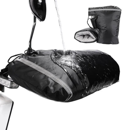 Handlebar Mittens for Motorcycle (Windproof, Warm)