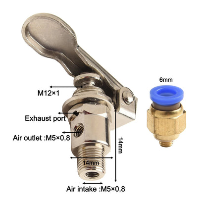 Pneumatic Switch Button Valve for TAC3P34T