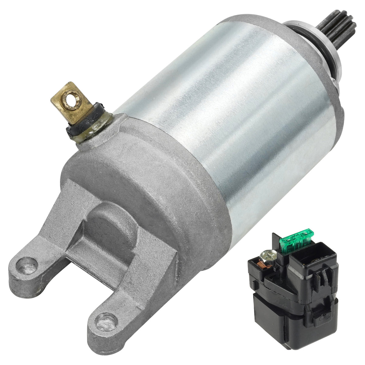 Starter and Relay Solenoid Replacement for Suzuki GSX-R600 (1997–2000)