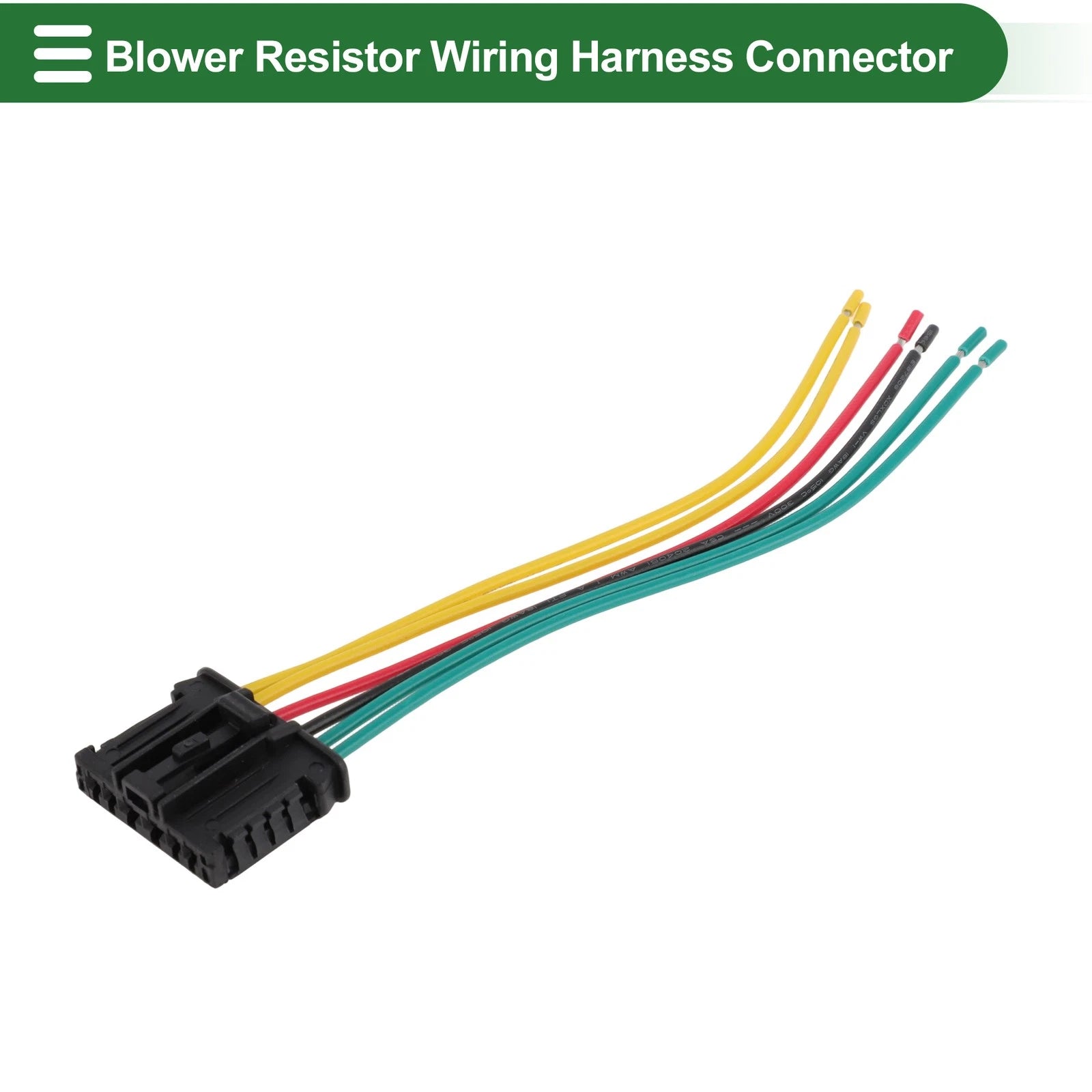 Blower Resistor Wiring Harness Connector for Peugeot 206 (2000–2012)