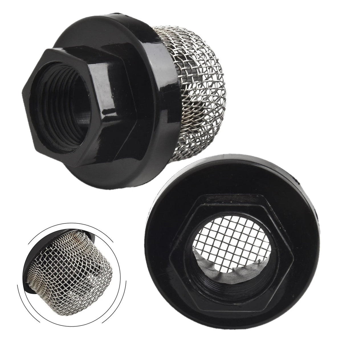 Stainless Steel Inlet Strainer Screen Mesh for Airless Sprayer