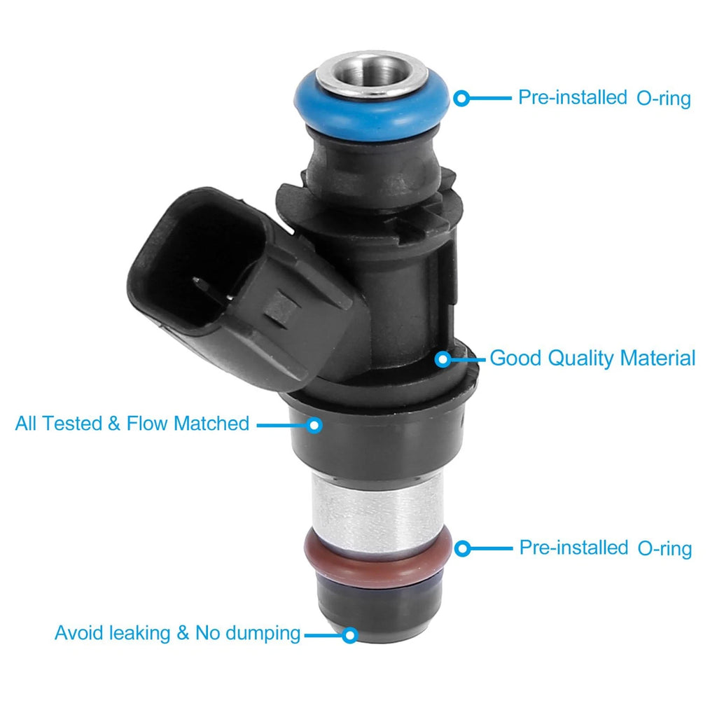 6pc Fuel Injector Replacement for Chevrolet Buick Saturn Pontiac 3.5L (2012–2019)