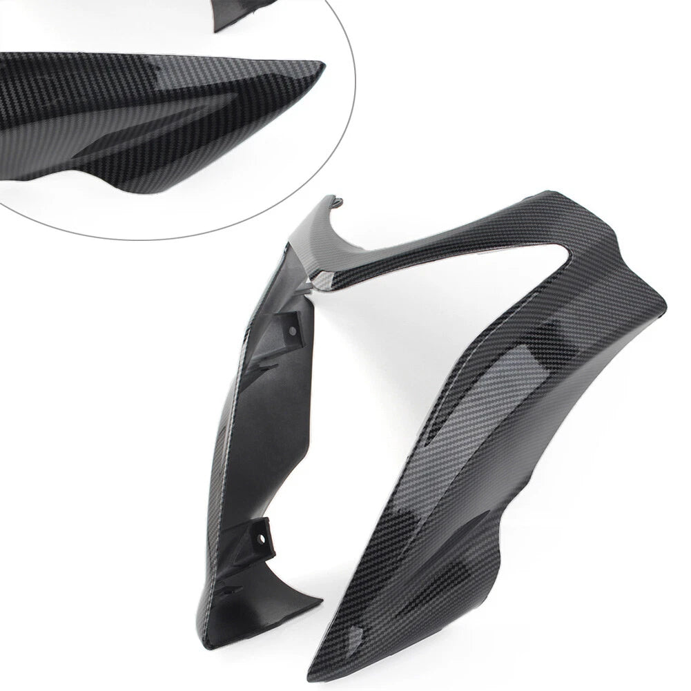 1 Pair ABS Front Upper Fairing Headlight Cowl for Kawasaki ER-6N (2009–2011)