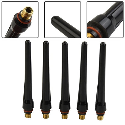 5pcs Tig Welding Torch Long Back Cup for WP-17 WP-26