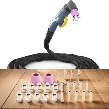 24pc Plasma Torch Tip Kit for SG55 AG60 WSD60 CUT50 CUT60
