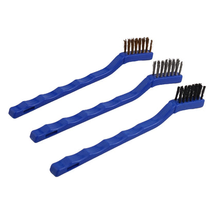 Set of 4 Wire Brushes for Multi-Purpose Cleaning