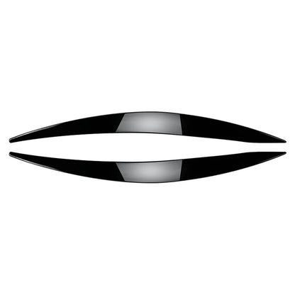 Headlight Eyebrows for Ford Focus MK4 (2019–2021) Black Trim
