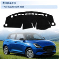 Dash Cover for Suzuki Swift (2026) Without HUD, Black