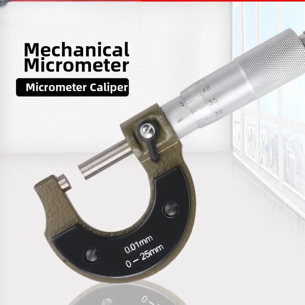 Digital Caliper 0-25mm Carbide-Tipped for Accurate Dimensional Control