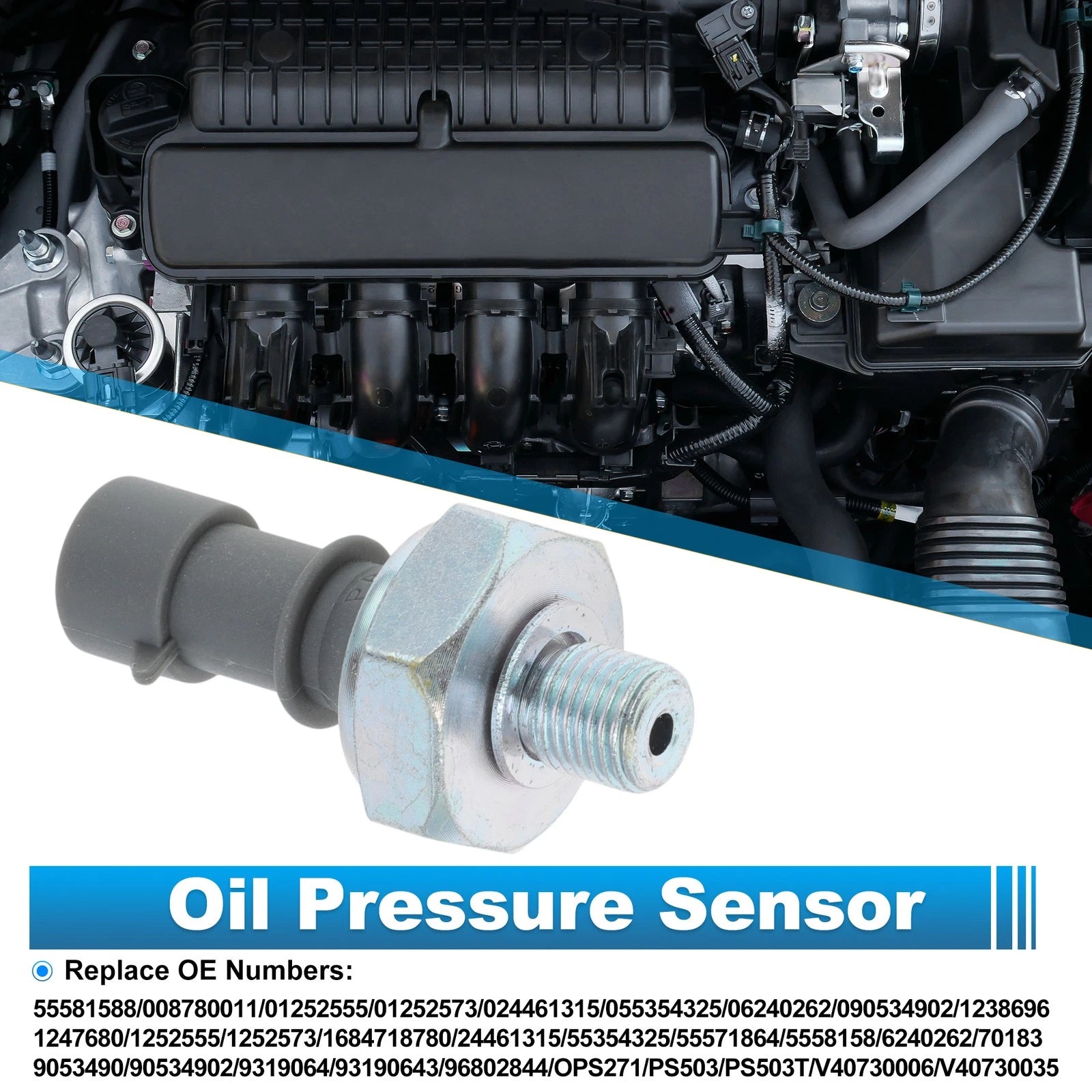 Oil Pressure Sensor Replacement for Buick Encore and Chevy Cruze (2013–2019)